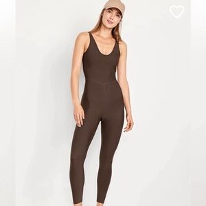 Women's Black Active Bodysuit